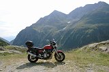  On the way to the Flüelapass.